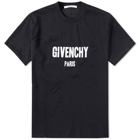 givenchy destroyed t shirt replica|false givenchy clothing.